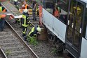 Unfall zwischen zwei KVB Bahnen Koeln Hoehenhaus Im Weidenbruch P302
